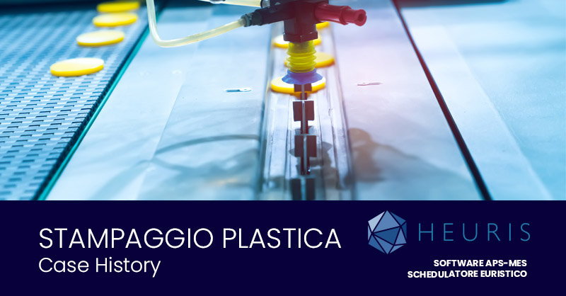 Controllo produzione stampaggio plastica con il software MES Heuris per aumentare la qualita