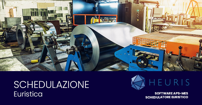 Software per la schedulazione euristica della produzione a capacità finita